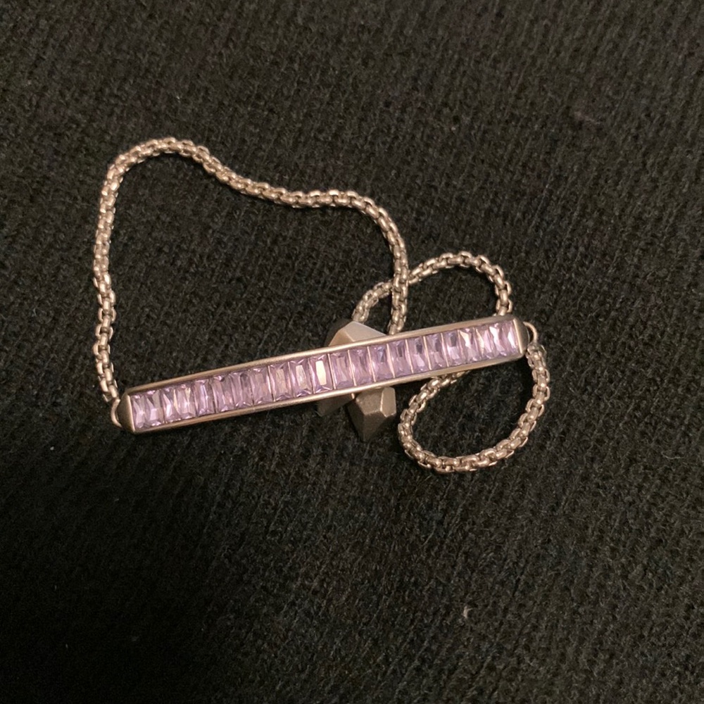 Kendra Scott Jack bracelet- amethyst